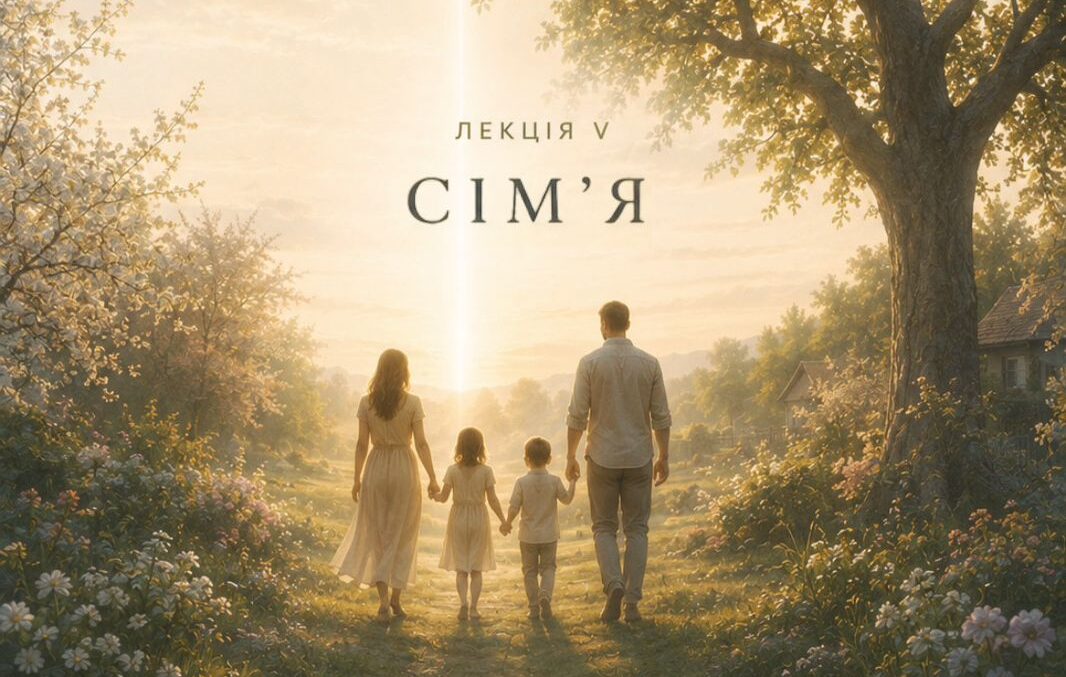 5-а відкрита лекція-бесіда з циклу «Від особи до держави» на тему «Сім’я» рухівця Богдана Калиняка